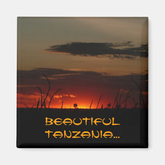 Tanzanian Sunset Magnet