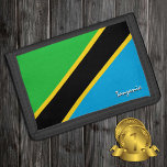 Tanzanianska flagga, mode, Tanzania-patrioter/spor<br><div class="desc">WALLET: Tanzania & Tanzania mode - kärlek mitt land,  resegåvor,  morapadagar,  landsmän/sportfantaster</div>