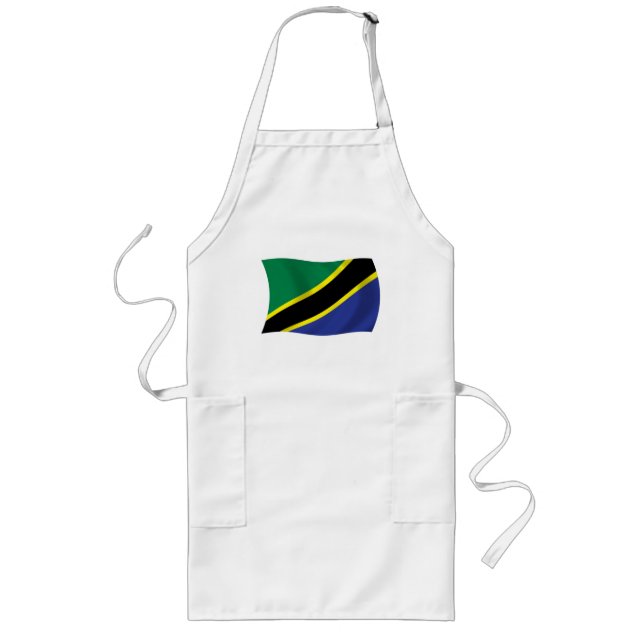 Tanzanias flag förkläde (Framsidan)