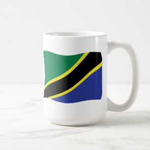 Tanzanias flagga mugg