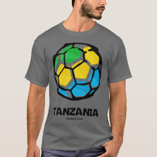 Tanzanias landsflagga t shirt