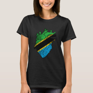 Tanzaniskt Stolt Tanzaniskt Ursprunget Tanzanias F T Shirt