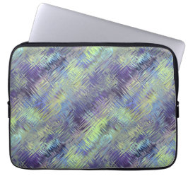 Tanzanite Blue Liquid Mönster Laptop Sleeve