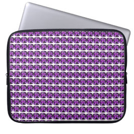 Tanzanite Gemstone-Lila Laptop Fodral