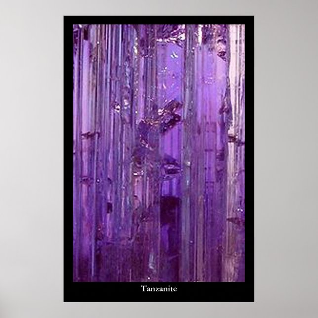 Tanzanite Poster (Framsidan)