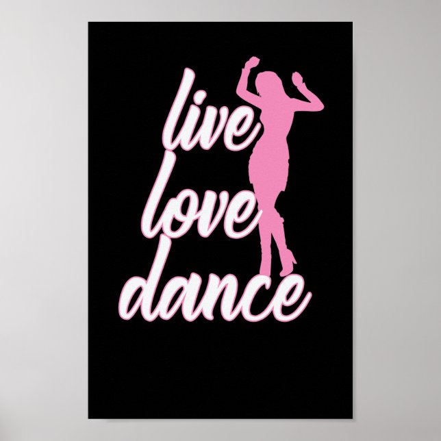 Tanzen "Life Love Dance" Poster (Framsidan)