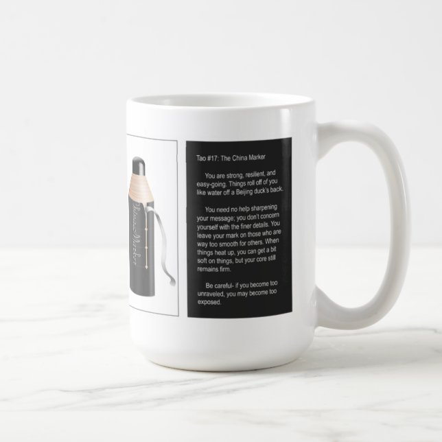 Tao #17 - Chinamarkören Kaffemugg (Höger)