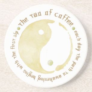 Tao av kaffe underlägg