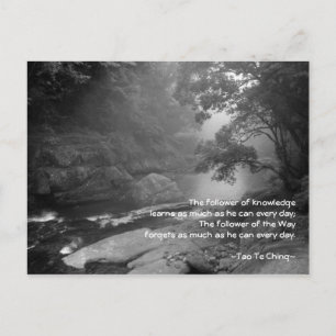 Tao ching nr 5/vykort nr 5 vykort