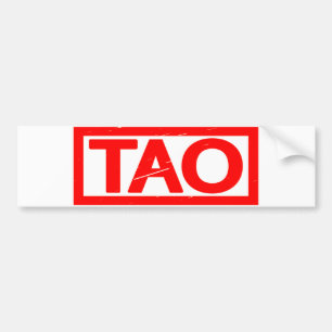 Tao Frimärke Bildekal