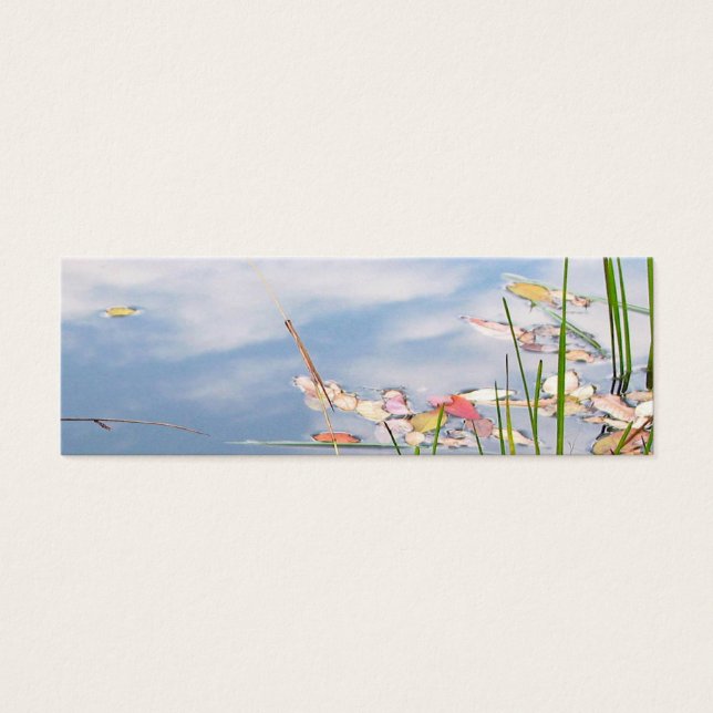 Tao of Vatten bokmärke Litet Visitkort (Framsidan)