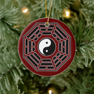 Tao - Pa Kua-ornamet Julgransprydnad Keramik