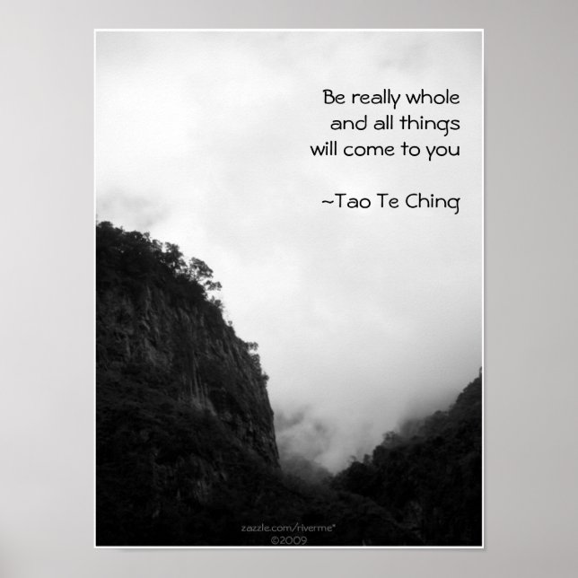 Tao Te Ching No.2/ Poster (Framsidan)
