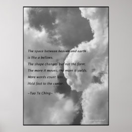 Tao Te Ching No.4/Poster Poster