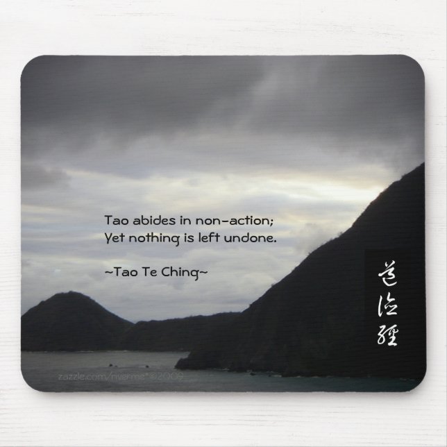 Tao Te Ching No.7/ Musmatta (Framsidan)