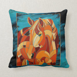 Taoen av klarhetshästen kudder kudde