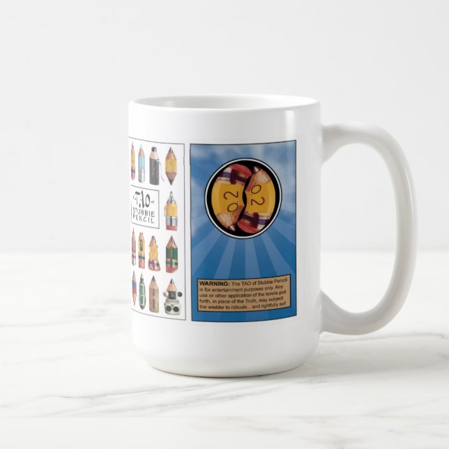 Taoen av Stubbie ritar muggen #4 Kaffemugg (Höger)