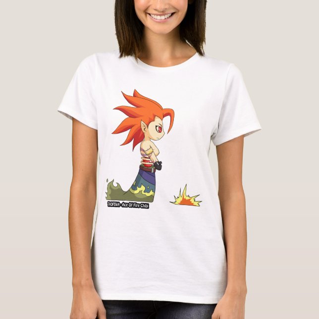 TAOFEWA Chibi - överdängaren av avfyrar attack 1 Tee (Framsida)