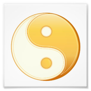 Taoism Symbol Fototryck