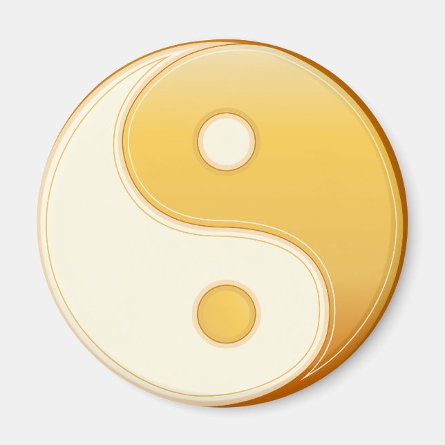 Taoism Symbol Magnet (Framsidan)
