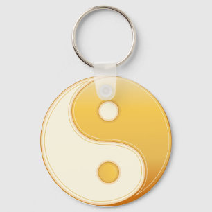 Taoism Symbol Nyckelring