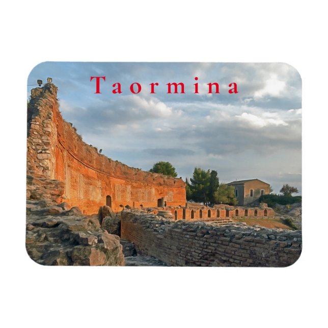 Taormina. #11. magnet (Horisontell)