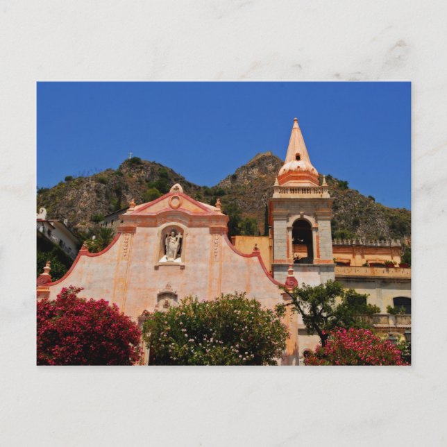 Taormina 4 vykort (Framsida)