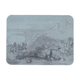 Taormina från "beskådar av Sicily" (krita & Magnet
