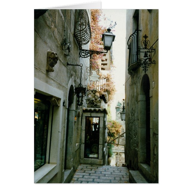 Taormina Hälsningskort (Framsidan)