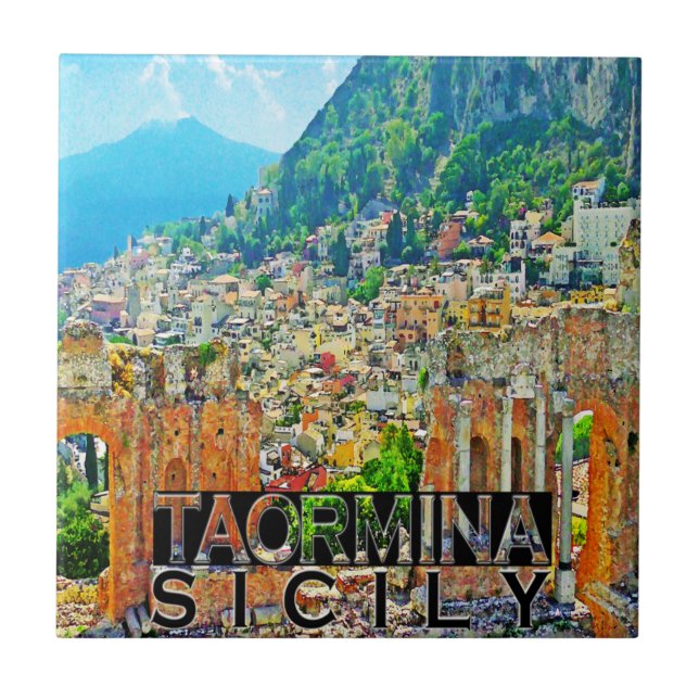 Taormina Kakelplatta (Framsidan)