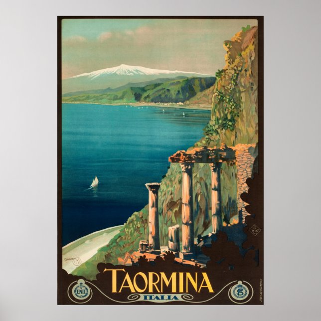 TAORMINA POSTER (Framsidan)