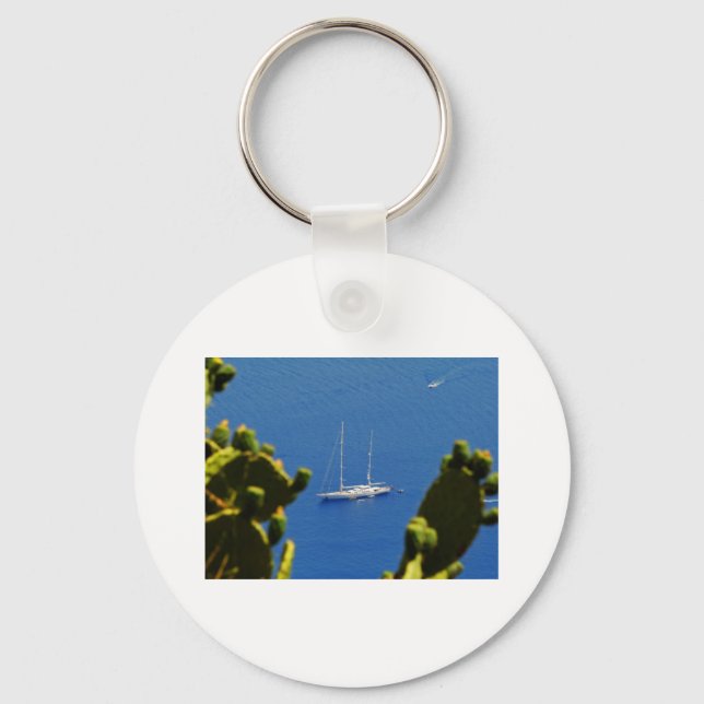 Taormina segelbåt nyckelring (Framsida)