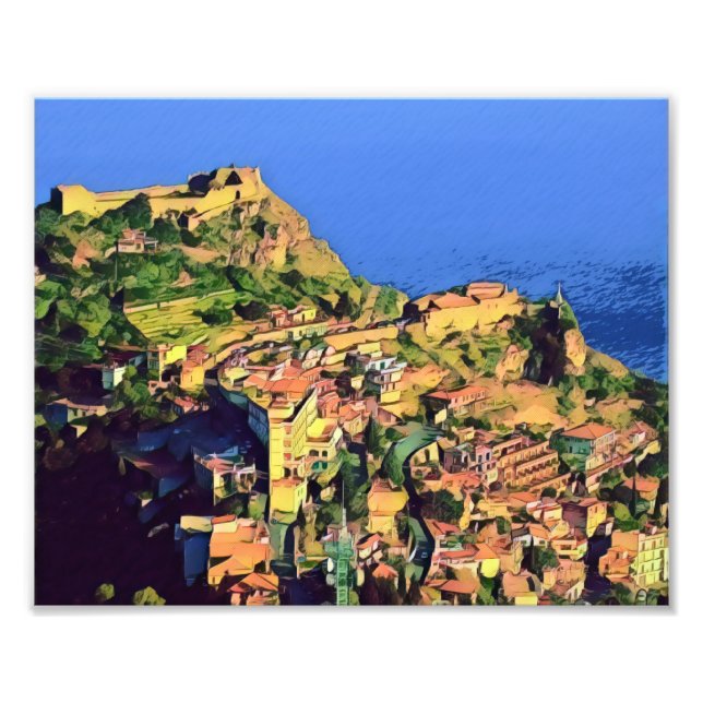 TAORMINA - Sicilien - Fototryck (Framsidan)