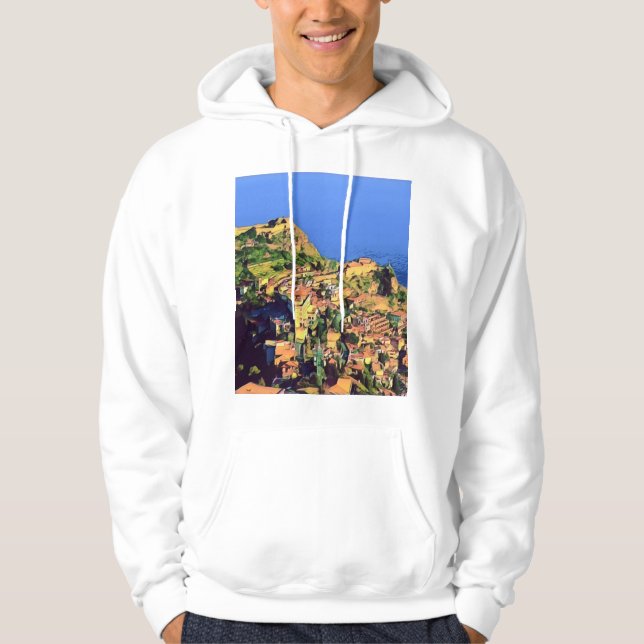 TAORMINA - Sicilien - Hoodie (Framsida)
