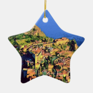 TAORMINA - Sicilien - Julgransprydnad Keramik