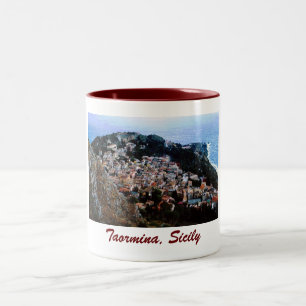 Taormina, Sicilien mugg