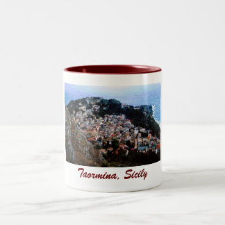 Taormina, Sicilien mugg