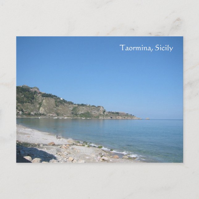 Taormina, Sicilien Vykort (Framsida)