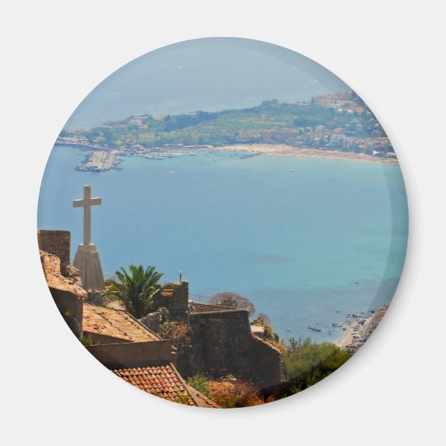 Taormina view 3 magnet (Framsidan)