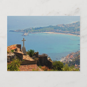 Taormina view 3 vykort