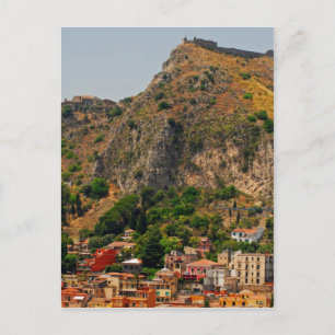 Taormina view 5 vykort