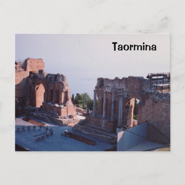 Taormina Vykort (Framsida)