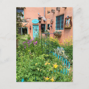 Taos Garden New mexico Vykort