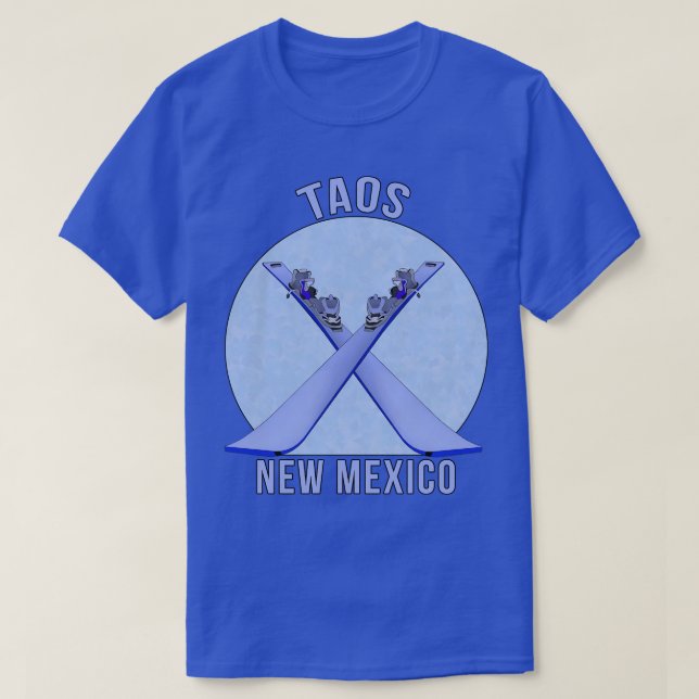 Taos New mexico 3 T Shirt (Design framsida)