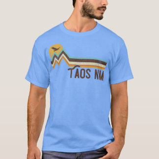 Taos New mexico 70-talets 80-årsjubileum Retro Sti T Shirt