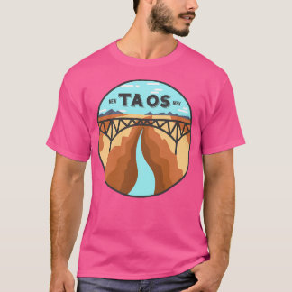 Taos New mexico - Day Baseball Sleeve T Shirt