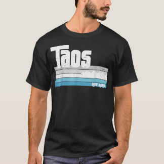 Taos New Mexico Nm Retro Vintage Skidning Vandring T Shirt