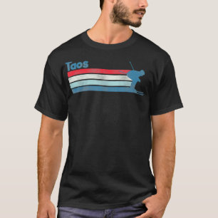 Taos New mexico Retro Ski T Shirt