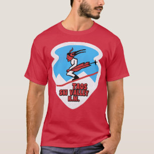 Taos New mexico Ski Valley Vintage Tourist Souveni T Shirt