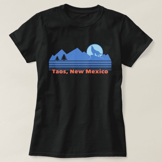 Taos New mexico Tee Shirt (Design framsida)